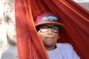 Max à l'espace détente