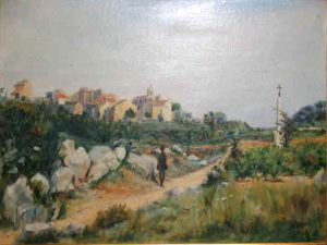 Guzargues vu du chemin du Champ de l'Or